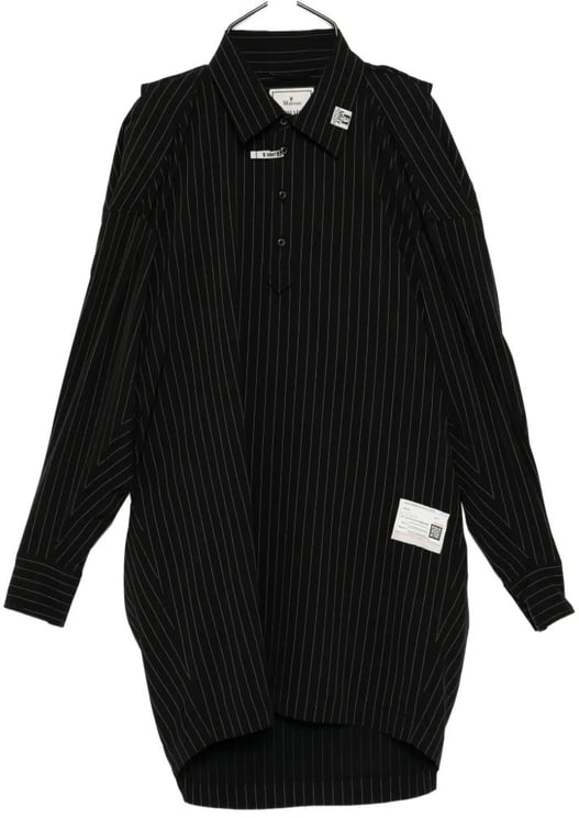 Maison Mihara Yasuhiro W Sleeve Shirts Dress Black