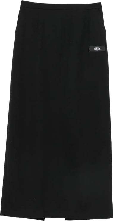 Maison Mihara Yasuhiro Pencil Skirt Black