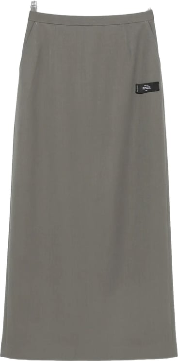 Maison Mihara Yasuhiro Pencil Skirt Gray