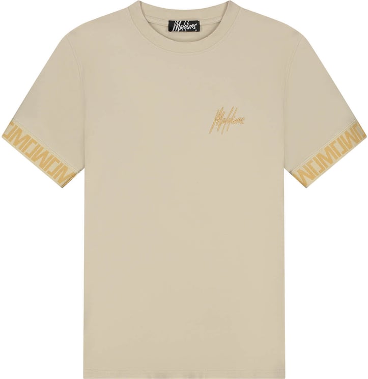 Malelions Malelions Malelions Men Venetian T-Shirt MMC30026065 Light Taupe 50014