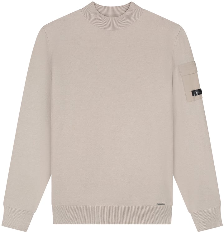 Malelions Malelions Men Knitted Pocket Mockneck