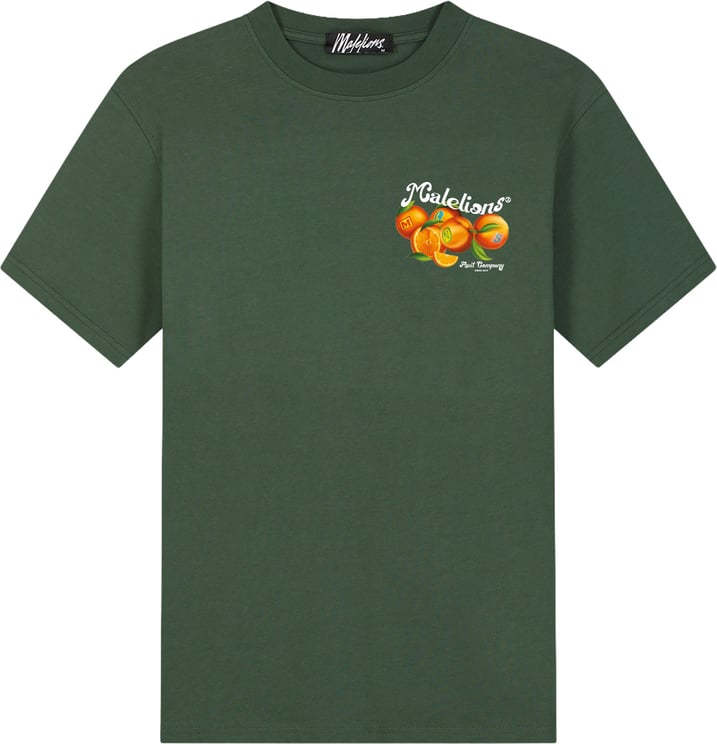Malelions Malelions  Fruit Company T-Shirt MMA40026047 Racing Green 43023
