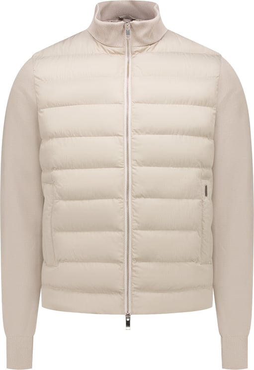Malelions Malelions Knitted Hybrid Jacket MMA20026001 Light Taupe 50014