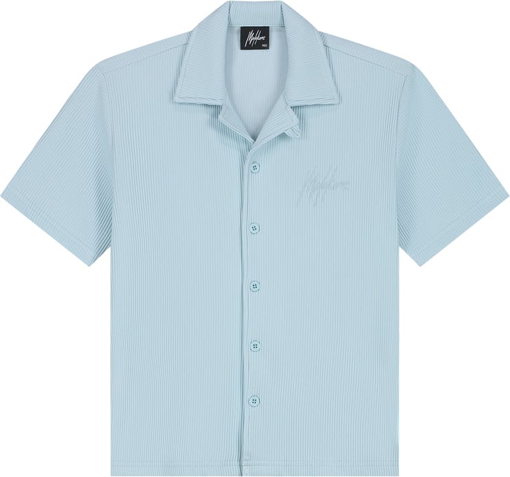 Malelions Malelions Malelions Junior Horizon Ribbed Shirt MJA40026001 Light Blue 42002