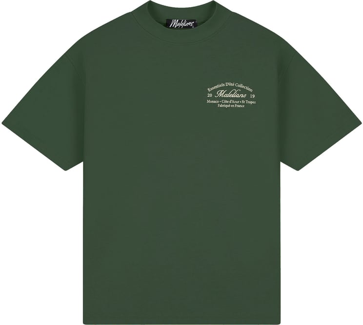Malelions Malelions  Marina T-Shirt MMA40026075 Racing Green 43023