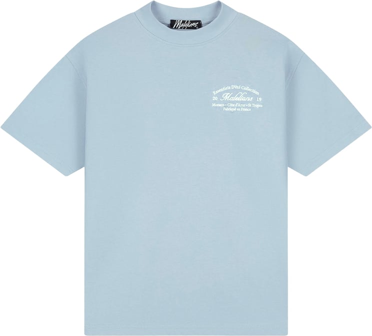 Malelions Malelions  Marina T-Shirt MMA40026075 Vista Blue 42003