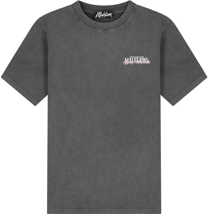 Malelions Malelions  Sipping Limoncello T-Shirt MMA30026027 Acid Wash 59000