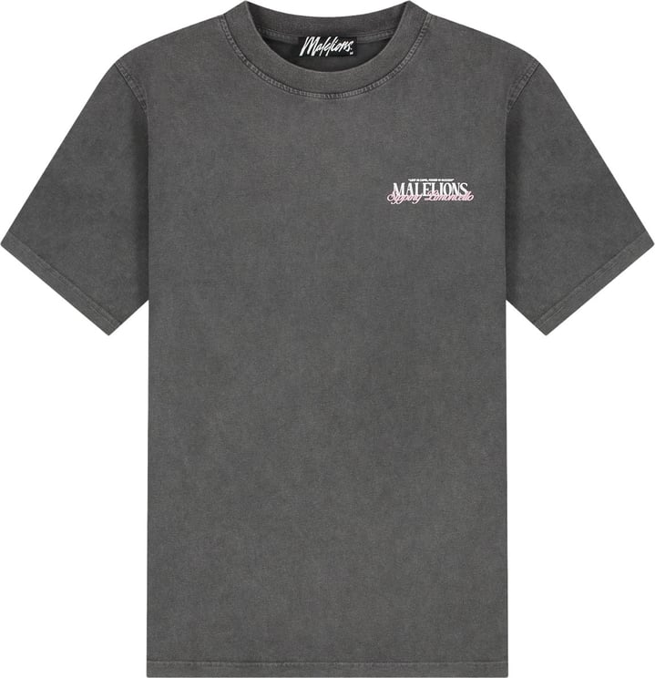 Malelions Malelions  Sipping Limoncello T-Shirt MMA30026027 Acid Wash 59000