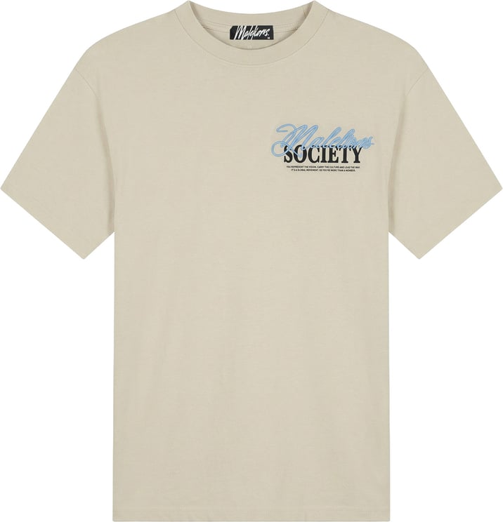 Malelions Malelions  Society T-Shirt MMA40026016 Off-White 40002