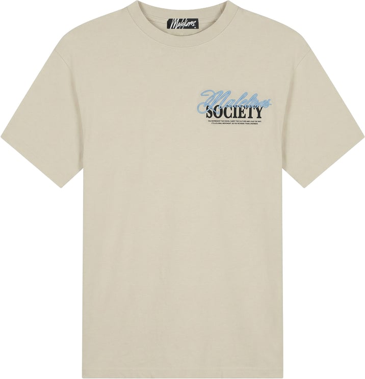 Malelions Malelions  Society T-Shirt MMA40026016 Off-White 40002