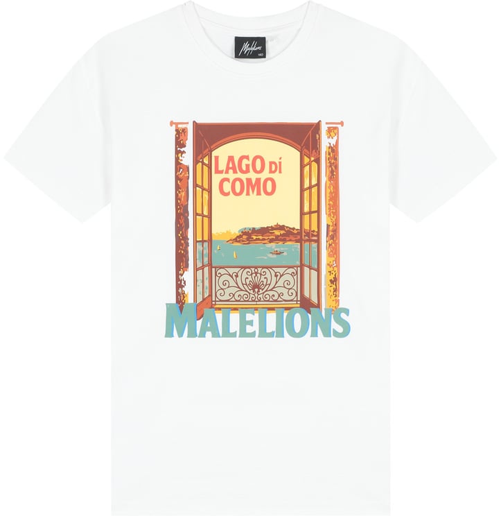 Malelions Malelions Junior Relaxed Lago Di Como T-Shirt