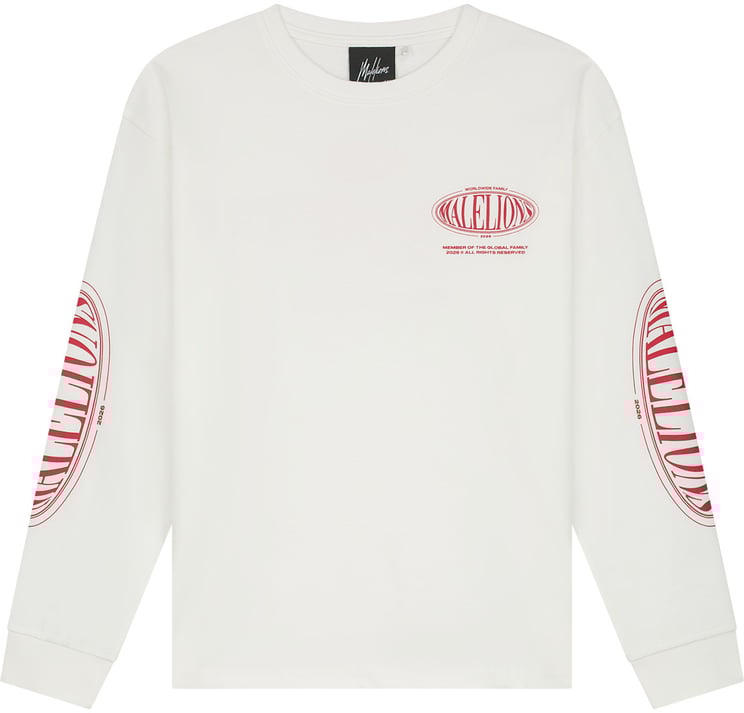 Malelions Malelions Junior Relaxed Lifestyle Longsleeve T-Shirt