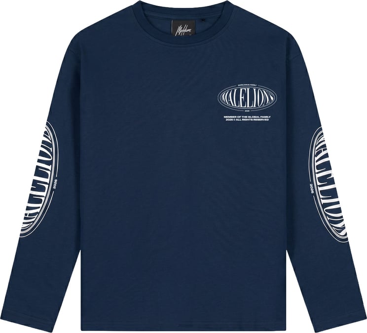 Malelions Malelions Junior Relaxed Lifestyle Longsleeve T-Shirt