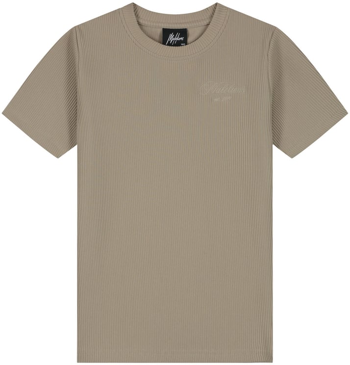 Malelions Malelions Junior Ribbed Script T-Shirt