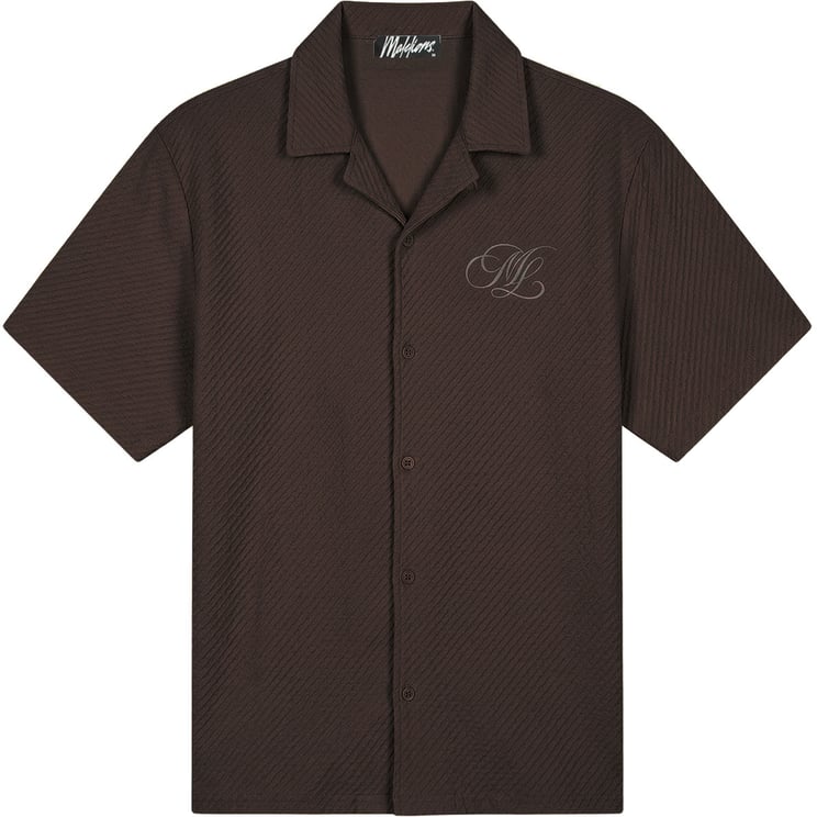 Malelions Malelions Men Diagonal Seersucker Shirt