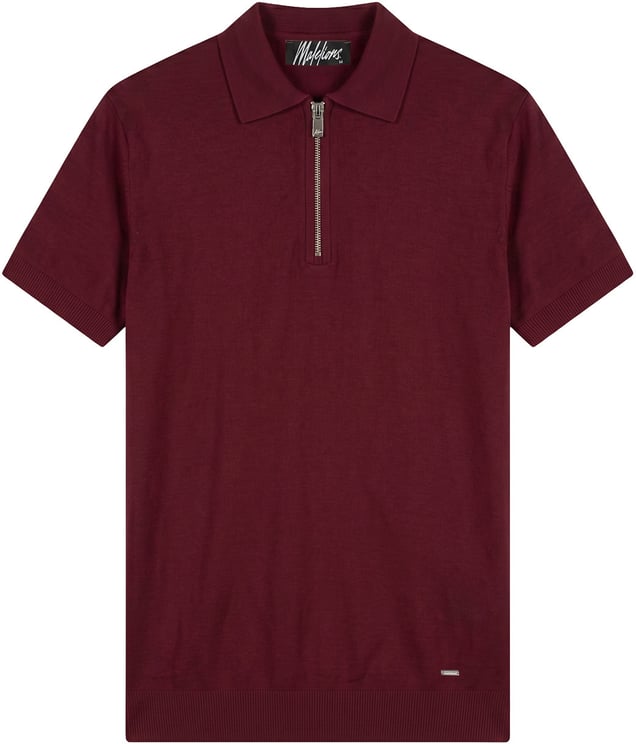 Malelions Malelions Men Knitted Zip Polo