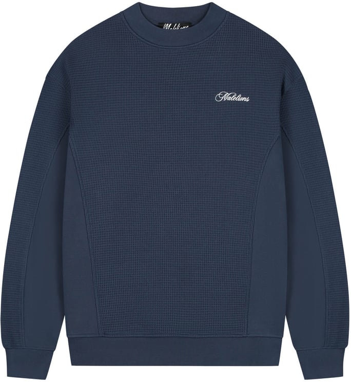 Malelions Malelions Men Waffle Sweater