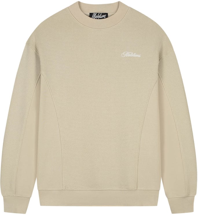 Malelions Malelions Men Waffle Sweater