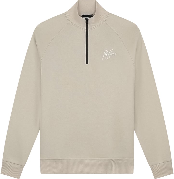 Malelions Malelions Sport Logo Raglan Half Zip Sweater