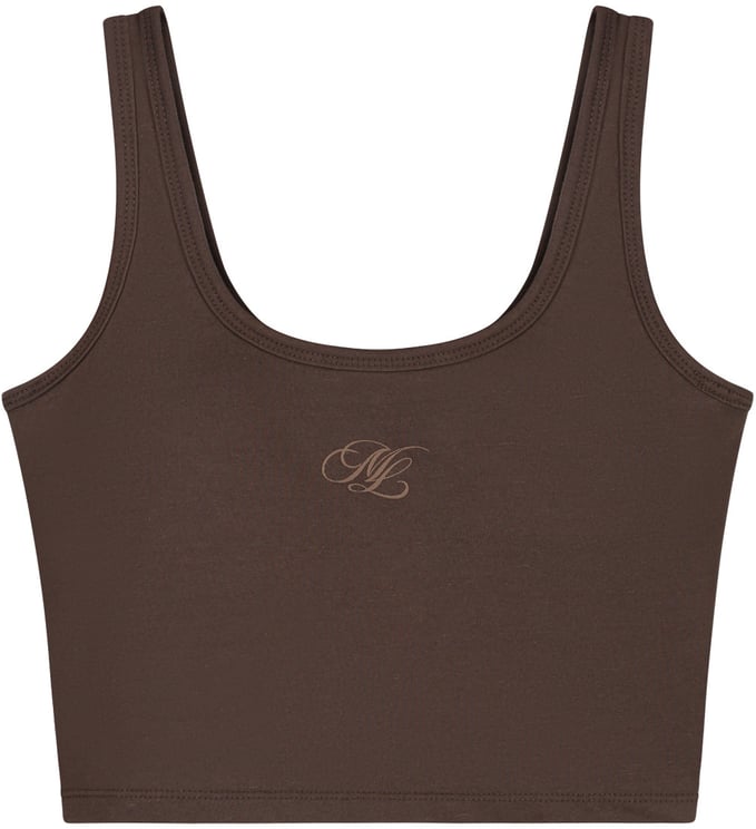 Malelions Malelions Women Cropped Emblem Tank Top