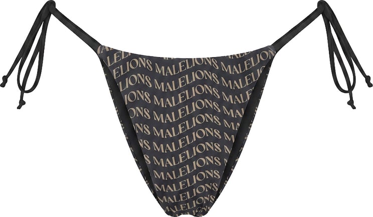 Malelions Malelions Women Monogram Wave Bikini Bottom