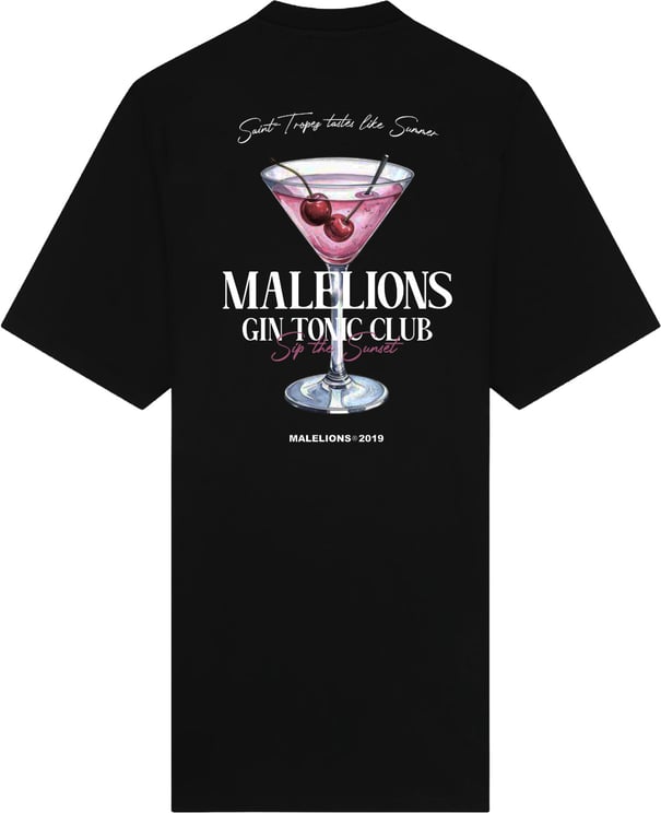Malelions Malelions Women Gin Tonic Club T-Shirt Dress