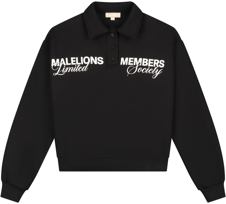 Malelions Malelions Women Members Society Polo Sweater