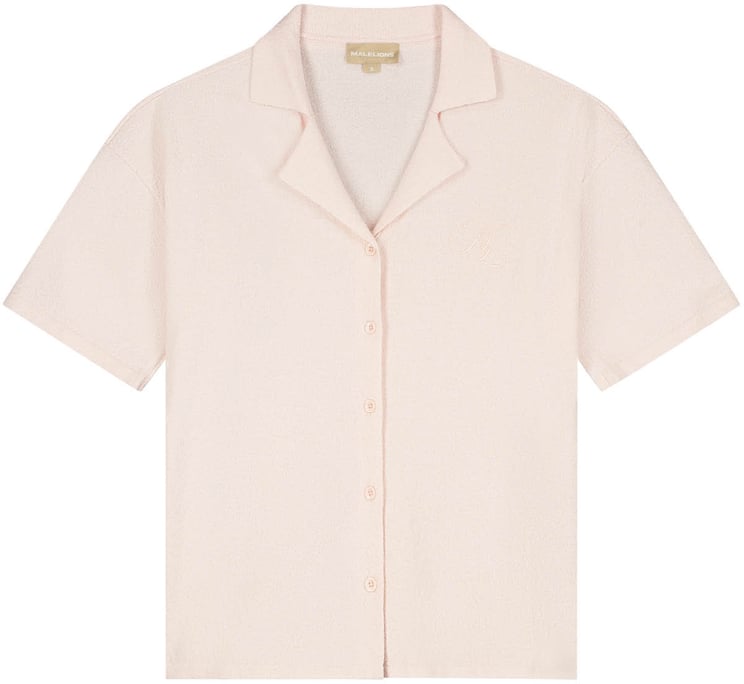 Malelions Malelions Women Emblem Bouclé Shirt