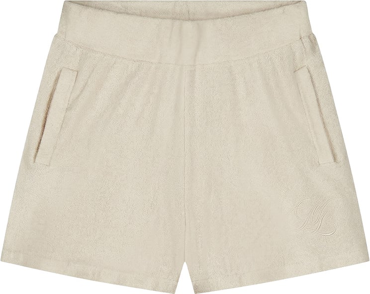 Malelions Malelions Women Emblem Bouclé Shorts