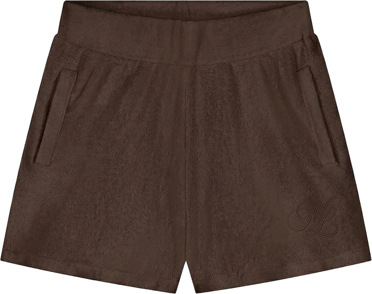 Malelions Malelions Women Emblem Bouclé Shorts