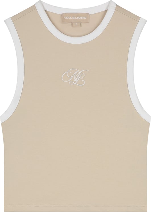 Malelions Malelions Women Emblem Sleeveless Crop Top