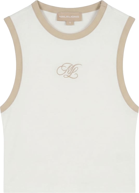 Malelions Malelions Women Emblem Sleeveless Crop Top