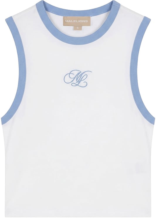 Malelions Malelions Women Emblem Sleeveless Crop Top