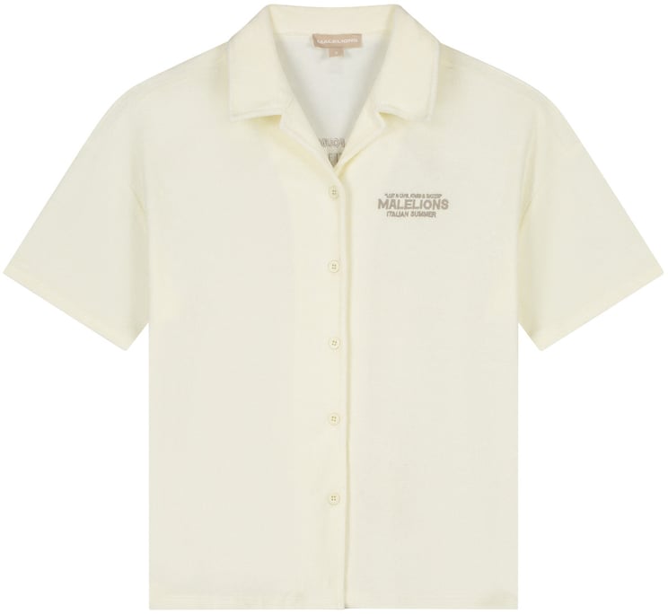 Malelions Malelions Women Italian Summer Towelling Shirt