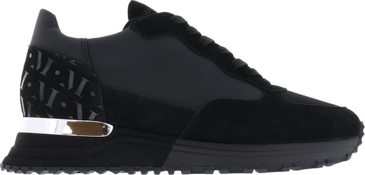 Mallet Mallet Footwear Heren Popham Black Pernament sneakers
