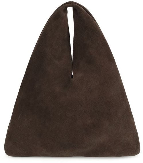 Manebi Manebi Brown Calf Leather Bos Taurus Shoulder Bag