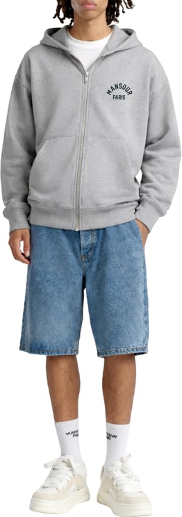 Mansour Basketball College Zip Hoodie