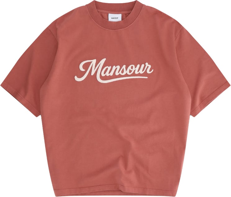 Mansour Swoosh T-shirt Cedar Wood