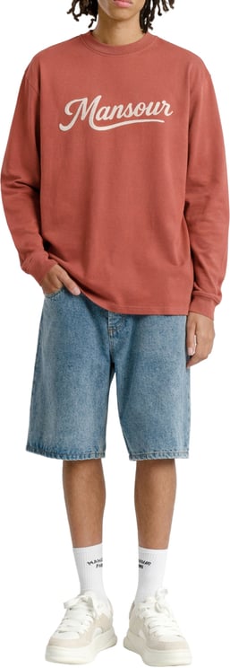 Mansour Swoosh Longsleeve Cedar Wood