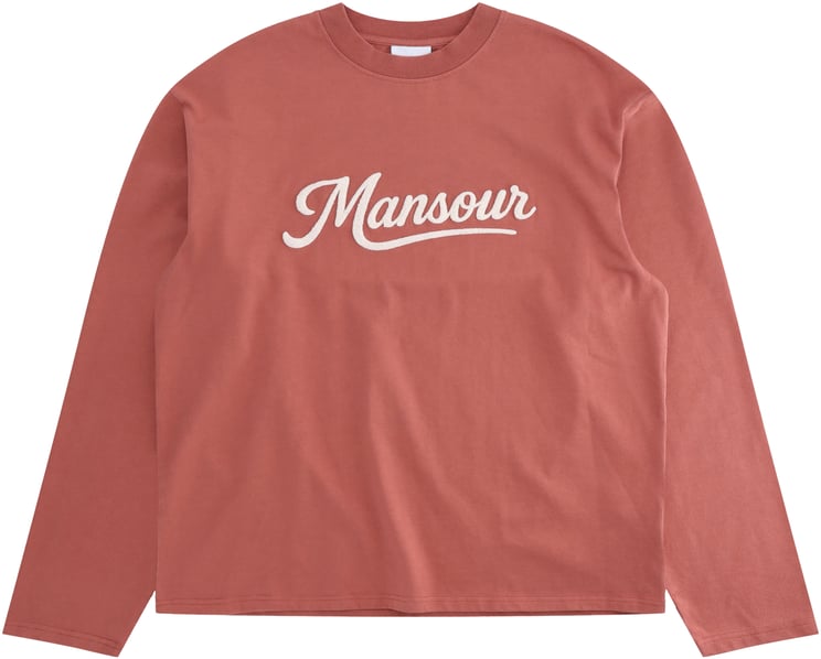Mansour Swoosh Longsleeve Cedar Wood
