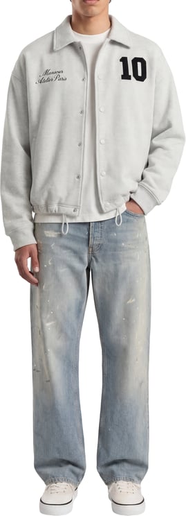 Mansour Coach Jacket Heather Grey