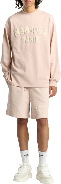 Mansour Paris College Longsleeve Dusty Pink
