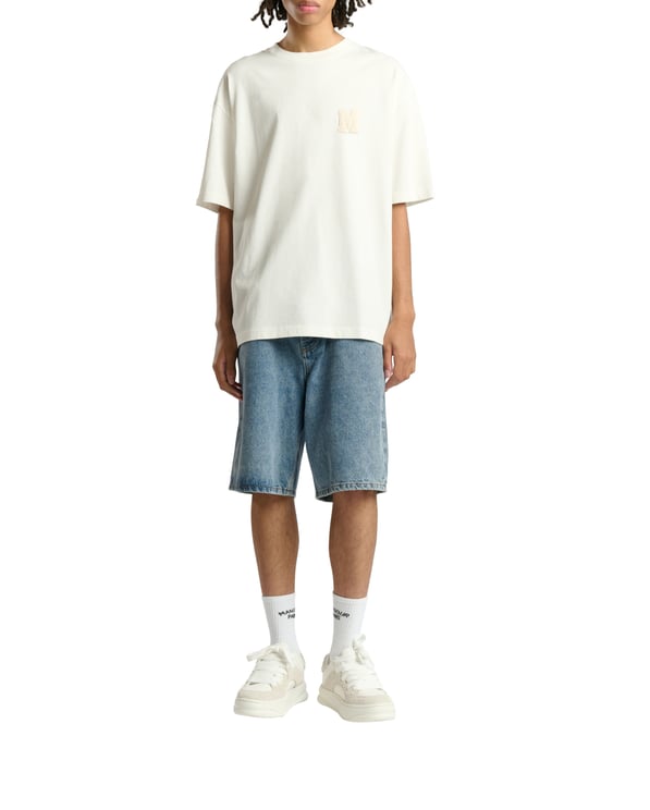 Mansour M Patch T-shirt Marshmellow