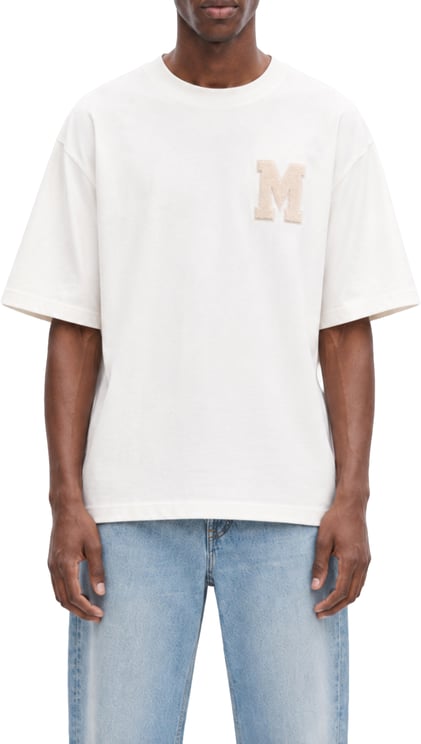 Mansour M Patch T-shirt Marshmellow