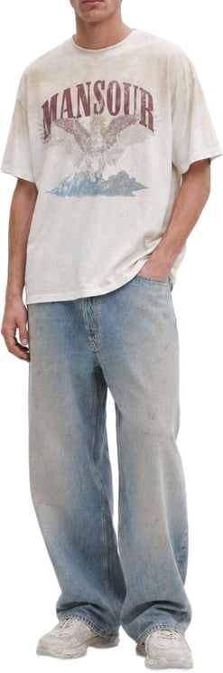 Mansour Cloud Runner T-shirt Dusty White