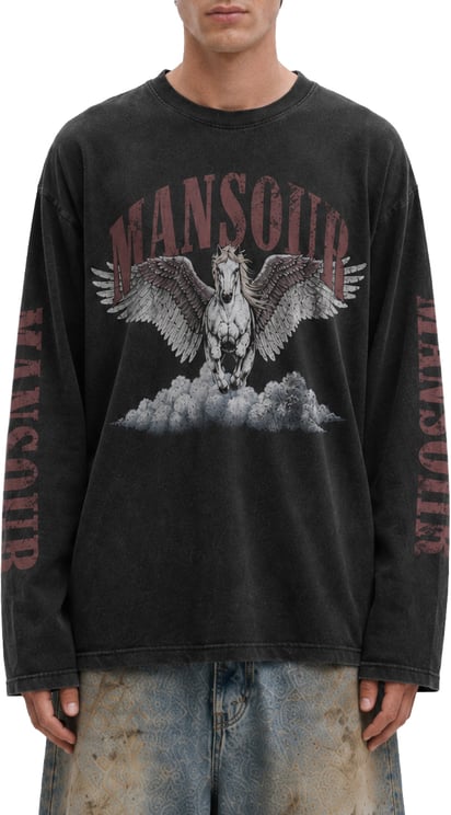 Mansour Cloud Runner Longsleeve Vintage Black