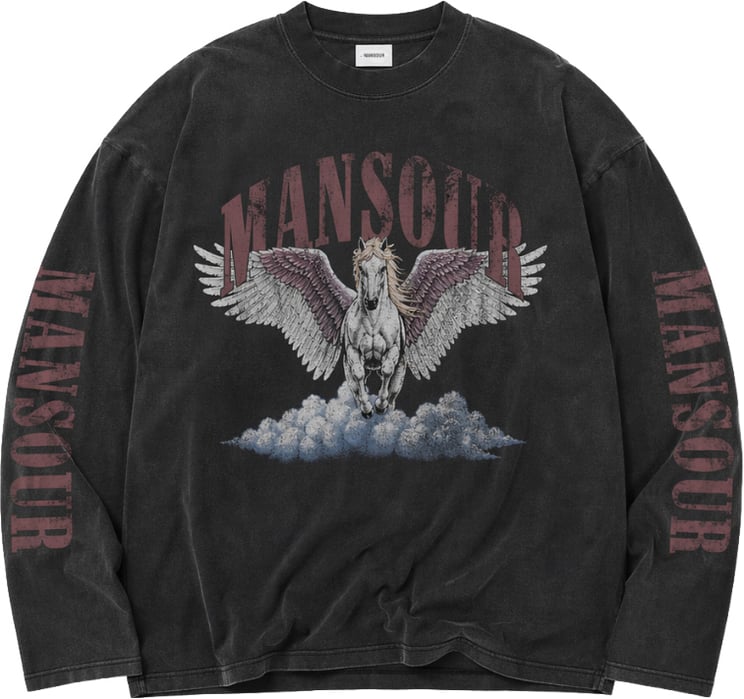 Mansour Cloud Runner Longsleeve Vintage Black
