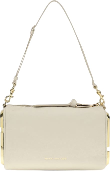 Marc Jacobs Marc Jacobs Beige Calf Leather Bos Taurus Shoulder Bag