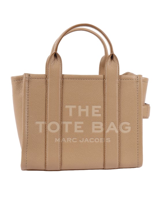 Marc Jacobs Structured Textured Leather Small Tote Bag