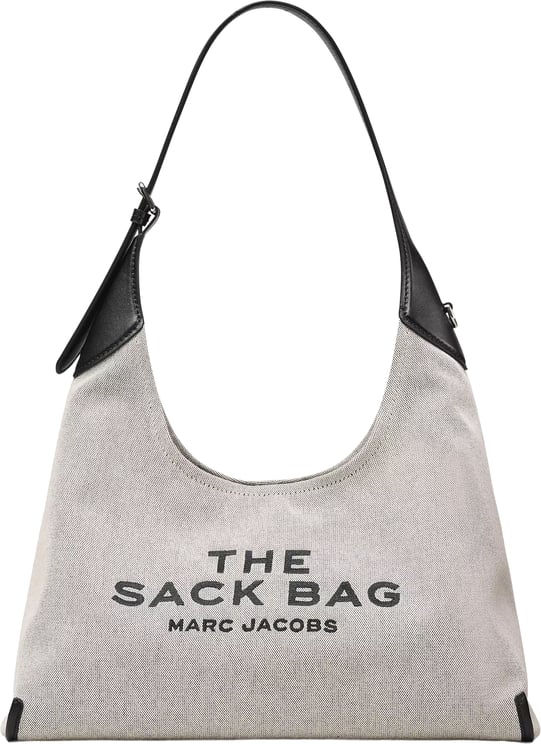 Marc Jacobs Belted Slouchy Shoulder Bag with Adjustable Leather Accents